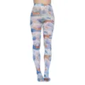 Weihnachtswinter Wald bedruckte Strumpfhose, Elch Bär Muster elastische Strümpfe Damen. - Einheitsgröße / Stil 36