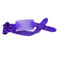 Collant a rete con strass viola sexy cielo stellato calze a rete calzetteria in cristallo - Taglia unica / Dark Violet