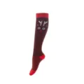 Calcetines de compresión de reno de Navidad calcetines altos festivos de algodón de invierno - Estilo 22