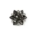 Rhinestone flower shoe buckle DIY apparel accessory sparkling glass crystal decorative patch - Style 18