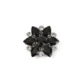 Exquisite six-petal rhinestone flower patch glass crystal diy shoe buckle garment accessory - Style 11