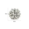 Kristall Strass Blumen Knopf Zubehör für DIY Handwerk, Schuhe und Kleidung Dekoration. - Stil 4