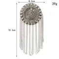 Strass Quaste Schulterklappe Mode Accessoire Detail, glitzernde Kristall Brosche Stück. - Epaulette 2