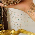 Catena stella dorata DIY accessorio gioiello in nappa di rame per collana vita artigianato - Oro KC ad alta ritenzione del colore