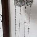 Catena in metallo a cuore argento DIY creazione gioielli bracciale collana dettagli - Alta Ritenzione del Colore - Bianco K