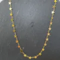 Catena a stella dorata accessorio gioielli, catena pentagramma metallo per orecchini fai da te. - Imitazione Oro