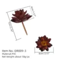 Artificial succulent plant PVC fake flower home decor green plant desktop decoration - Style 11