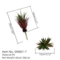 Artificial succulent plant head DIY home decoration accessory, PE material, realistic green plant. - Style 25