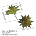 Artificial succulent plant head DIY potted accessories for home decor green plants. - Style No. 21
