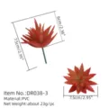 Artificial succulent plant head PVC material miniature flower DIY home decor item - Style 19