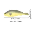 PU simulated fish marine animal model toy ornament, realistic bass fish figurine for display. - Y006