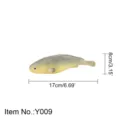 PU simulation fish toy marine animal model realistic sea bass ornament for home display - Y009