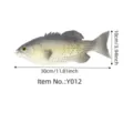 PU simulation fish toy marine animal model realistic bass ornament for home decor display - Spotted Fish