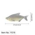 PU simulation fish model toy marine animal figure realistic seafood display prop 31cm - Y016
