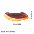 Modello di prosciutto finto in PU decorazione appendiabiti supporto fotografico 26cm - Carne Stagionata