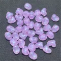 Perles cœur sirène en acrylique pour bijoux faits main bracelets colliers chaînes de téléphone - 850 pièces/paquet / Mauve Clair