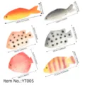 PU Simulations Fisch Modell Set realistisch künstliche Fische Fotografie Requisiten Deko - Kleine Meeresfische 6-Stücke Set