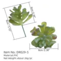 Artificial succulent plant DIY potted plant accessory home decor green plant fake - Style 31