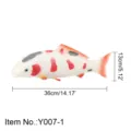 Simulation koi fish model for aquarium and fish tank decoration, realistic design, 36cm. - Y007-1