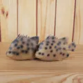 Simulation PU fish toy model, high touch aquarium decoration and early photography props variant - Splatter Texture