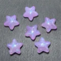 Cuentas estrella luminosas sirena DIY joyas cadena de teléfono accesorios manualidades. - Violeta Claro