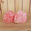 Realistic soft PU fish figurine for aquarium decoration, kids education and photography props. - Pink Spotted