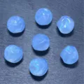 Cuentas higo luminosas sirena acrílico azul bisutería DIY accesorios cadena teléfono - 14MM/Aprox 300 Pcs / Azul