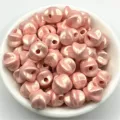 ABS pearlescent star beads pink magic color DIY jewelry bracelet necklace crafts accessories. - 11mm / Watermelon red