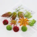 Artificial succulent plants set DIY green plants wall decor for home room decoration SKU - Ta11