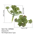Kunstsukkulente künstliche Blumenkopf Heimdekoration PE Material leicht 9cm 7g - Simulierter Sukkulenten Blumenkopf (DR062)