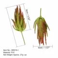 Kunstmatige vetplant PVC materiaal simulatie bloem bonsai prachtige huisdecoratie - DR019-1