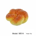 Modelo de pan simulado juguete rebote lento accesorio foto postre pastelería artículo. - M014 Pan de Flor