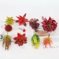 Conjunto de suculentas artificiales, plantas falsas coloridas para pared verde DIY y decoración. - TA04