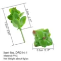 Testa di pianta succulenta artificiale verde accessorio floreale DIY decorazione casa - DR014-1