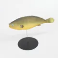 Modelo de pez de simulación PU decoración de acuario juguete de gato accesorio - Multicolor (Y009)