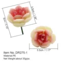 Cabeza de flor suculenta artificial de PE mini micro paisaje decoración de escritorio manualidad. - Planta Suculenta (DR0275-1)
