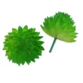 Artificial succulent flower head green fake plant for DIY wall decor and home arrangement SKU - DR011-1
