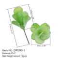 Artificial succulent plant flocked fake flower DIY plant wall accessory green decoration - DR090-1