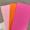 Bunte Papierkarten-Set Variante in lebendigen Pink- und Orangetönen für DIY-Basteln und Dekoration. - 2.5*18CM Rosa Rosarot Orange 3 Farben Gemischt 300 Blatt