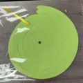 Decorazione sospesa a spirale in carta verde per soffitto di feste e compleanno - Verde mela