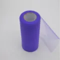 Purple tulle fabric roll, 6 inch mesh spool for tutu skirt, wedding party decoration craft. - Deep purple