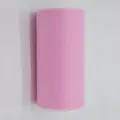 Pink tulle fabric roll for party tutu skirt and wedding table decoration craft 1pc - Pink
