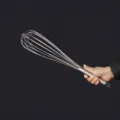 Stainless steel manual whisk 48cm long for kitchen baking, eggs and cream mixing tool. - 48CM Stainless Steel Egg Whisk 18 Inch (Thickened 8 Wires)
