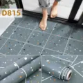Adesivo per pavimento in terrazzo grigio impermeabile adesivo PVC per cucina bagno - D815 Stile Popolare