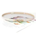 Ceinture fine blanche pour femme avec boucle dorée élégante nœud minimaliste accessoire - Style 1679 / 1,4 cm de large / Beige