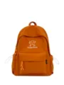Cute cartoon dog orange backpack casual school bag for high school students daily use. - Single Bag / Orange