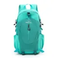 Turquoise outdoor sports backpack for men and women lightweight travel hiking daypack - Green