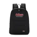 Casual black college style backpack for women lightweight commuting school bag daily use - Black