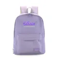 Casual light purple backpack for women and students daily commute stylish school bag. - Purple