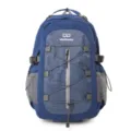 Casual large capacity hiking backpack for men and women, perfect for travel, sports and school. - Blue